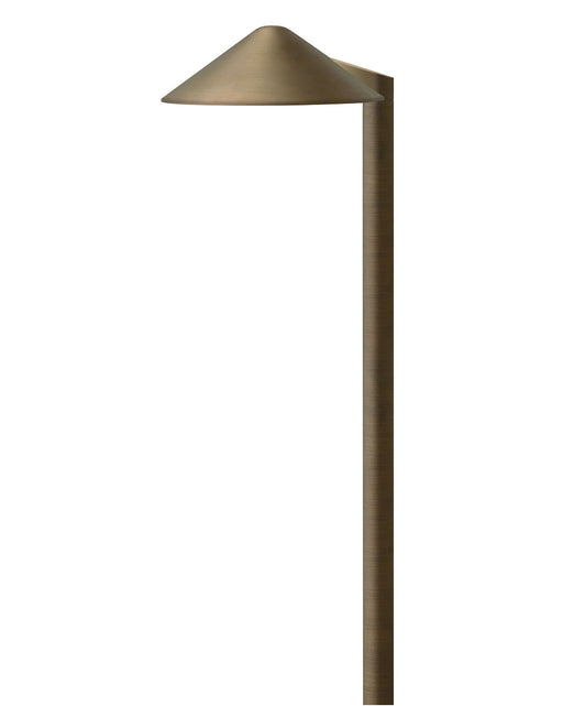 Hardy Island Round Side Mount LED Path Light in Matte Bronze