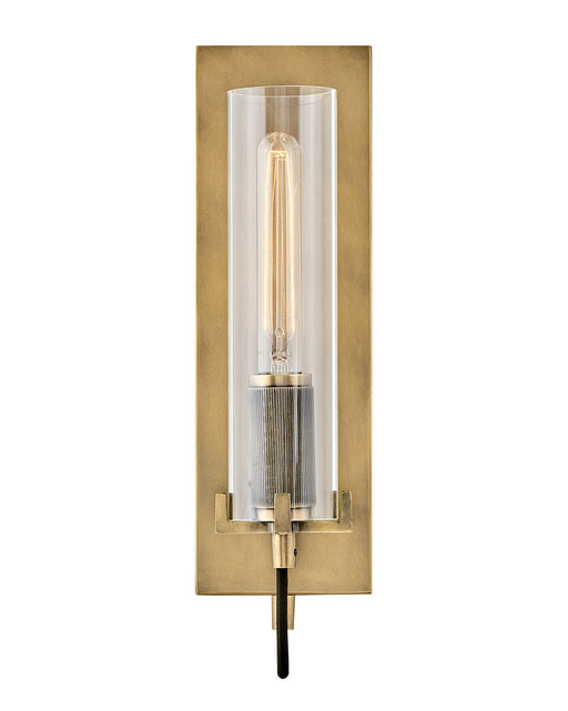 Ryden Single Light Sconce in Heritage Brass