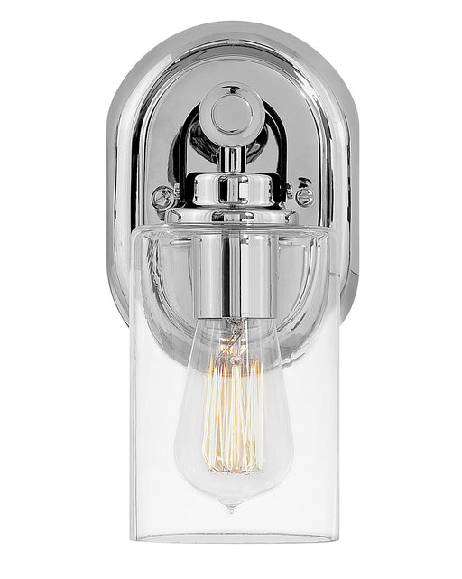 Halstead Single Light Vanity in Chrome