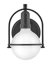 Somerset Single Light Vanity in Black