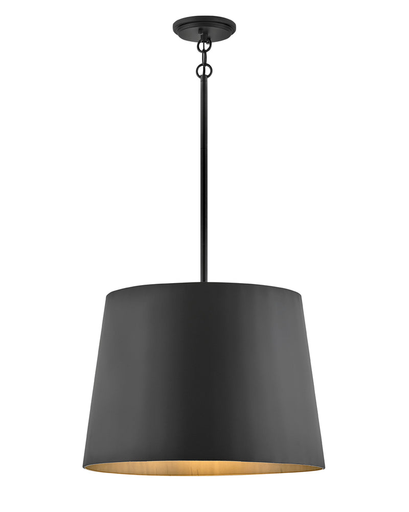 Alder Medium Pendant in Black