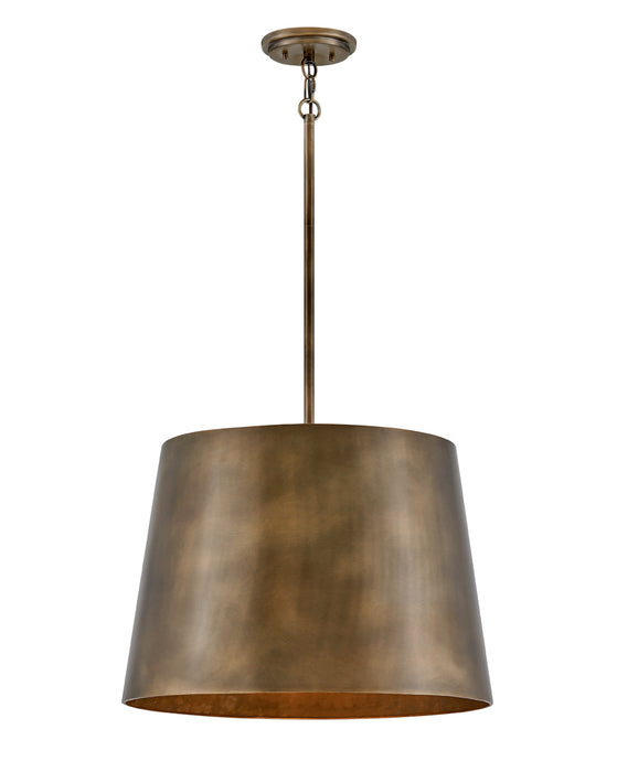 Alder Medium Pendant in Burnished Bronze