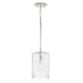 Emerson One Light Pendant in Polished Nickel