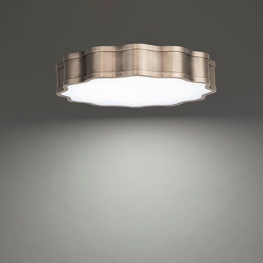 Vaughan LED Flush Mount in Brushed Nickel - Lamps Expo