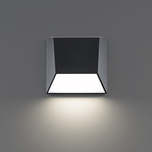 Atlantis LED Outdoor Wall Light in Black - Lamps Expo
