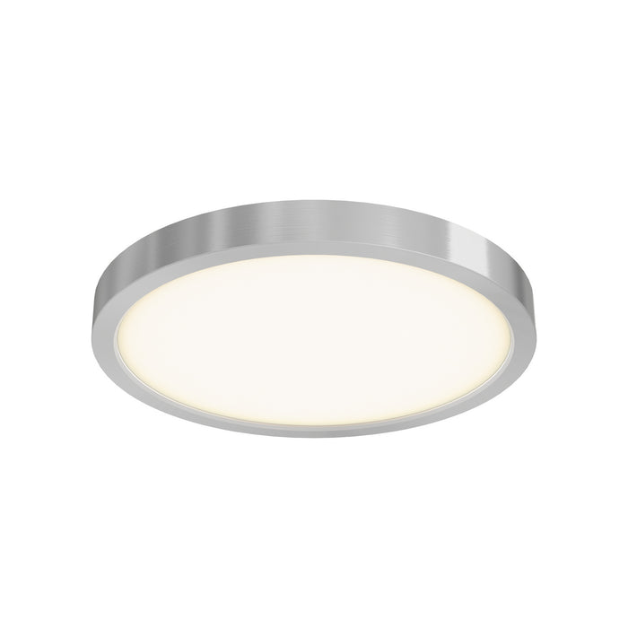 LED Flushmount in Satin Nickel