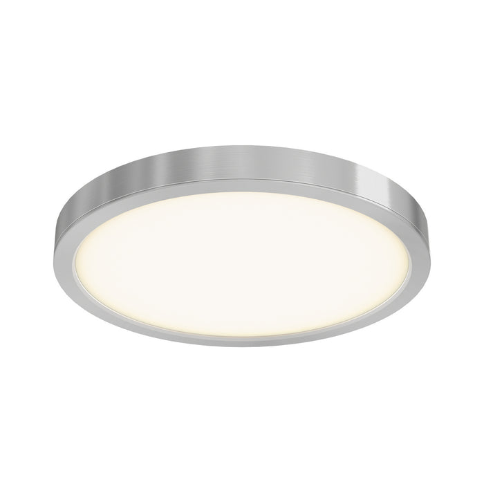 LED Flushmount in Satin Nickel