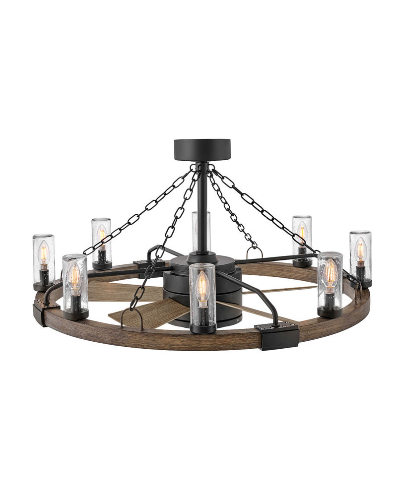 Sawyer 36" Ceiling Fan in Matte Black