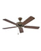 Metro 52" Ceiling Fan in Metallic Matte Bronze by Hinkley Lighting