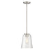 Calhoun 1-Light Mini-Pendant in Satin Nickel