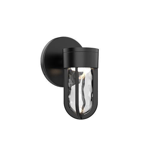 Davy LED Wall Sconce in Black - Lamps Expo