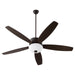 Breeze 60" Ceiling Fan in Oiled Bronze from Quorum, item number 70605-86