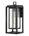 Republic LED Wall Mount in Black by Hinkley Lighting