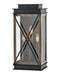 Montecito Three Light Wall Mount in Black by Hinkley Lighting