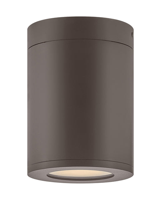 Silo LED Flush Mount in Architectural Bronze by Hinkley Lighting
