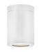 Silo LED Flush Mount in Satin White by Hinkley Lighting