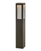 Taper Bollard LED Bollard in Bronze by Hinkley Lighting