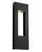 Atlantis LED Wall Mount in Satin Black by Hinkley Lighting