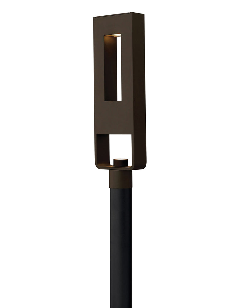 Atlantis LED Post Top or Pier Mount in Bronze by Hinkley Lighting
