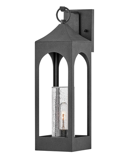 Amina One Light Wall Mount in Distressed Zinc by Hinkley Lighting