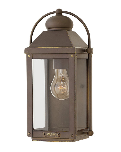 Anchorage LED Wall Mount in Light Oiled Bronze by Hinkley Lighting