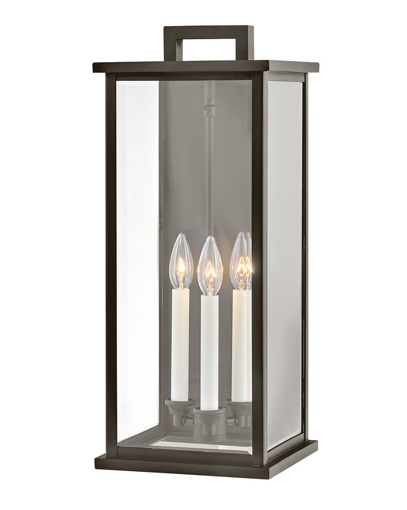 Weymouth Three Light Wall Mount in Oil Rubbed Bronze by Hinkley Lighting
