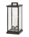 Weymouth Three Light Pier Mount in Oil Rubbed Bronze by Hinkley Lighting