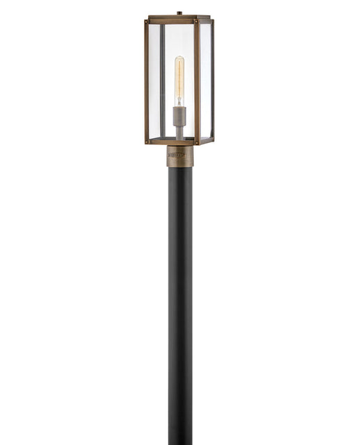 Max LED Post Top or Pier Mount in Burnished Bronze by Hinkley Lighting