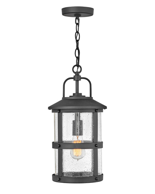 Lakehouse LED Hanging Lantern in Black by Hinkley Lighting