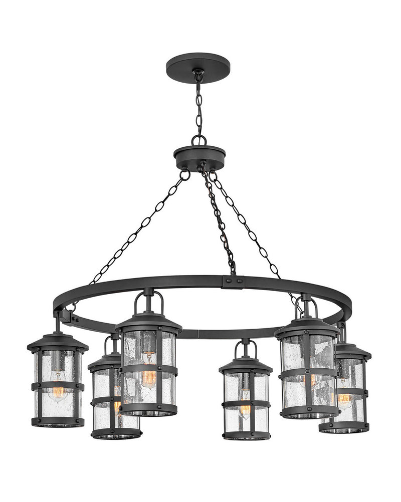 Lakehouse LED Lantern in Black by Hinkley Lighting