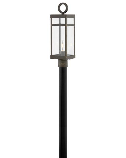Porter LED Post Top or Pier Mount in Oil Rubbed Bronze by Hinkley Lighting