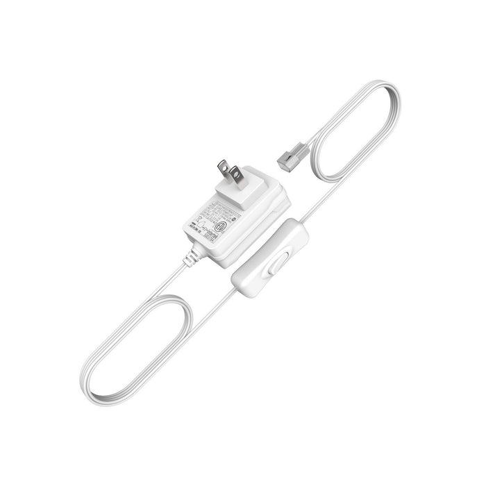 Plug-In Driver With Connector in White