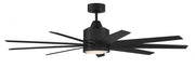 Champion 60" Ceiling Fan in Flat Black