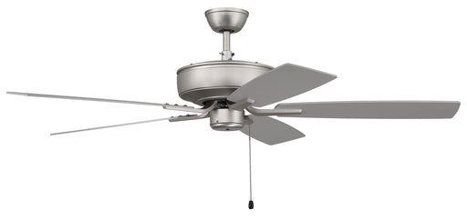Pro Plus 52" Ceiling Fan in Brushed Satin Nickel from Craftmade, item number P52BN5-52BNGW