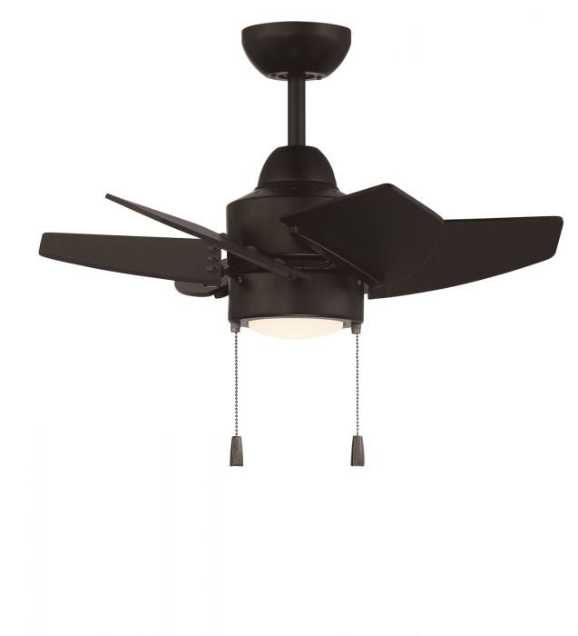 Propel II 24" Ceiling Fan in Flat Black from Craftmade, item number PPT24FB6