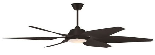 Zoom 66" Ceiling Fan in Flat Black from Craftmade, item number ZOM66FB6