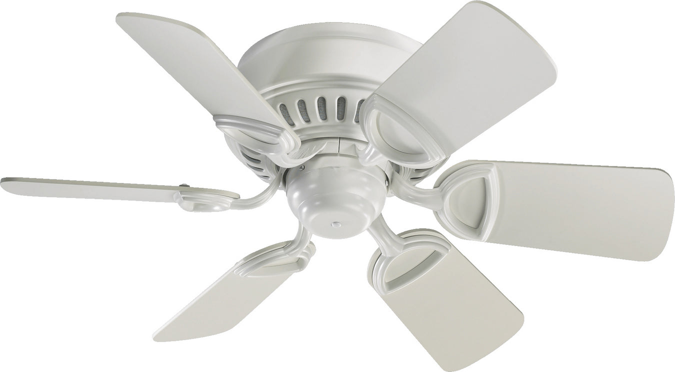 Medallion Traditional Ceiling Fan in Studio White