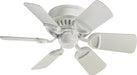 Medallion Traditional Ceiling Fan in Studio White