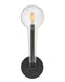 Alchemy One Light Wall Sconce in Black
