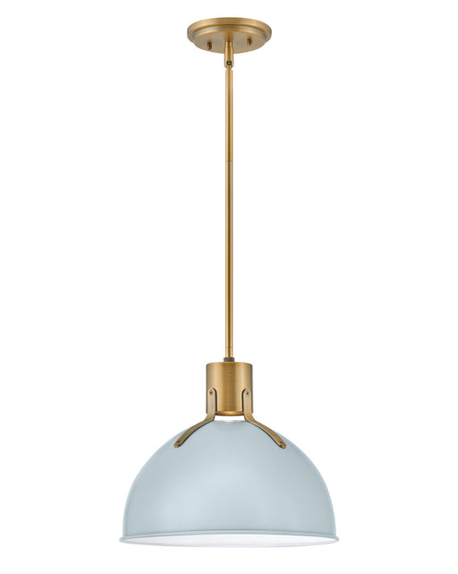 Argo LED Pendant in Pale Blue by Hinkley Lighting