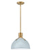 Argo LED Pendant in Pale Blue by Hinkley Lighting