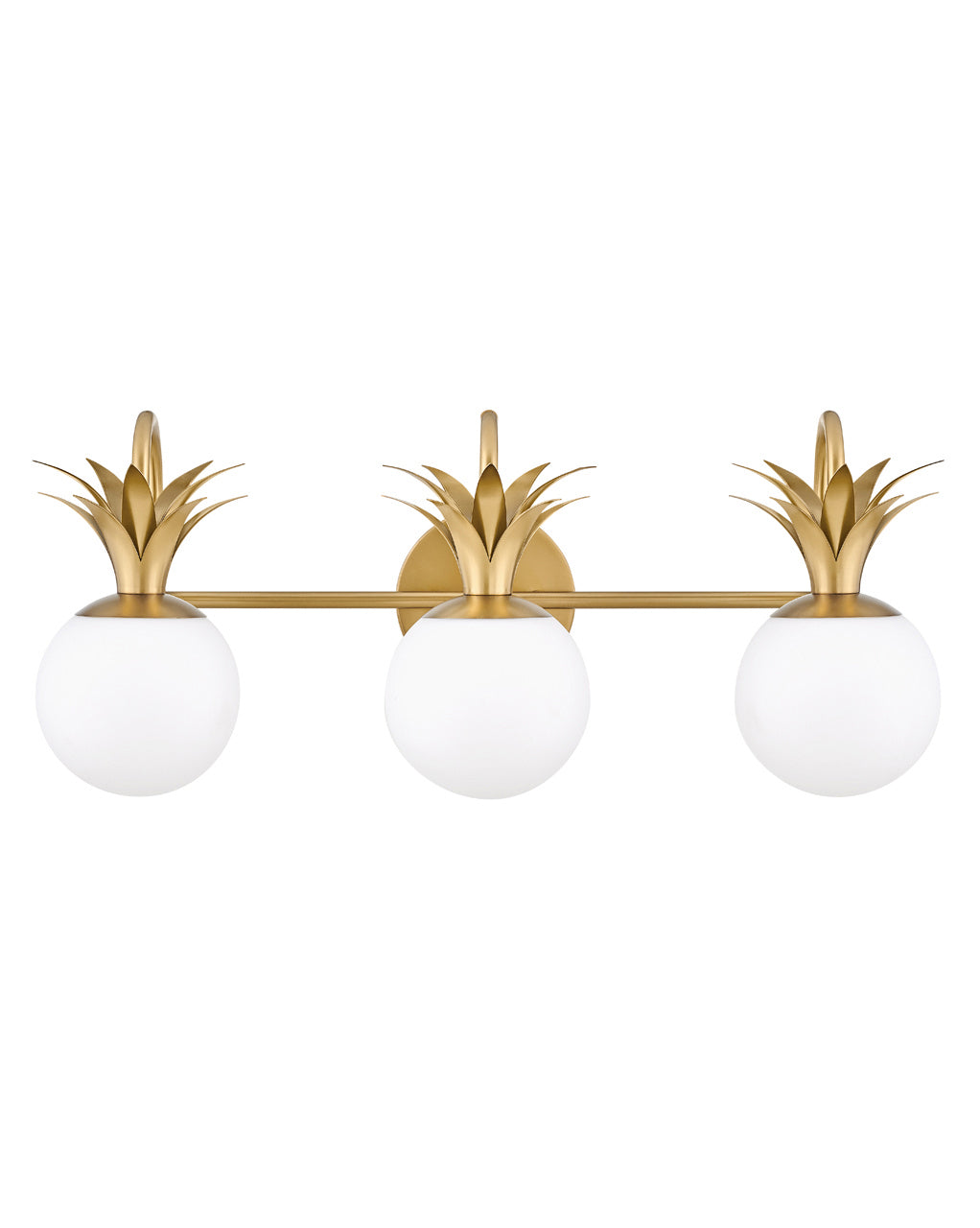 Palma LED Vanity in Heritage Brass by Hinkley Lighting