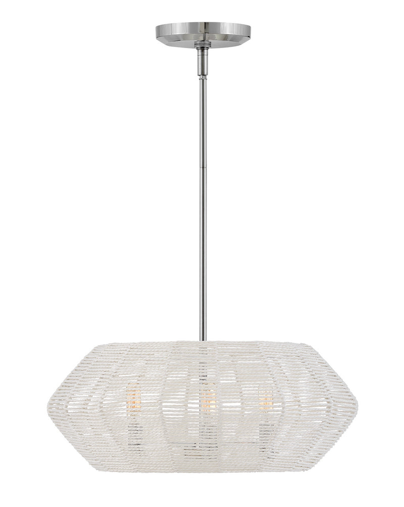 Luca Three Light Chandelier in Polished Chrome by Hinkley Lighting
