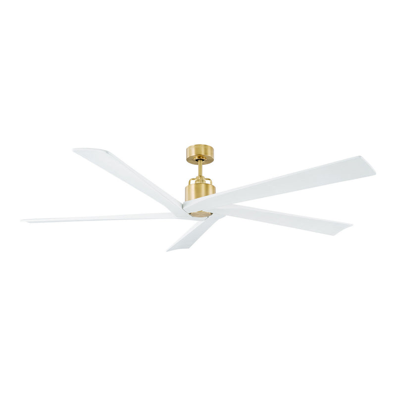 Aspen 70" Ceiling Fan in Burnished Brass