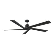 Aspen 70" Ceiling Fan in Midnight Black