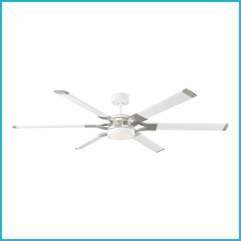 Loft 62" Ceiling Fan in Matte White