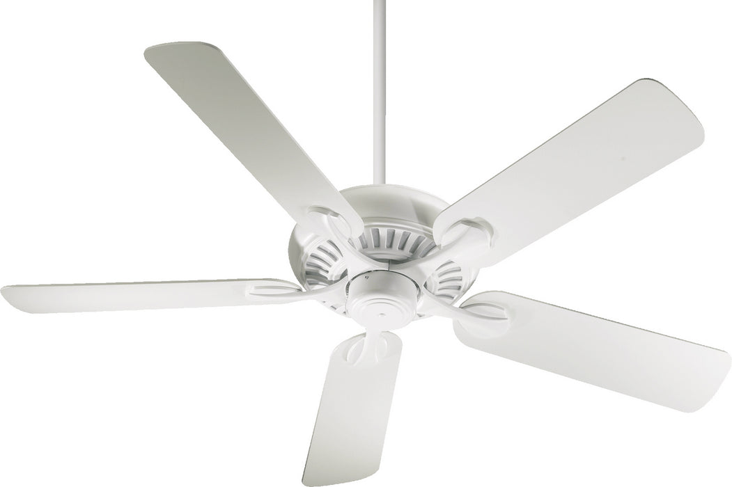 Pinnacle Transitional Ceiling Fan in Studio White