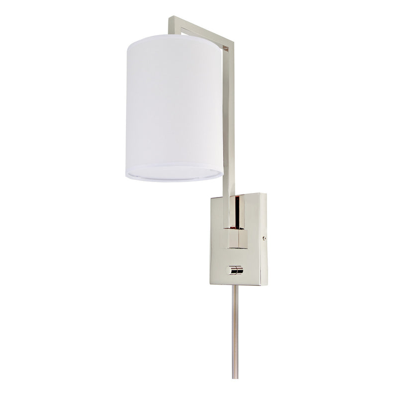 Allston 1-Light Downward Swing Arm in Polished Nickel