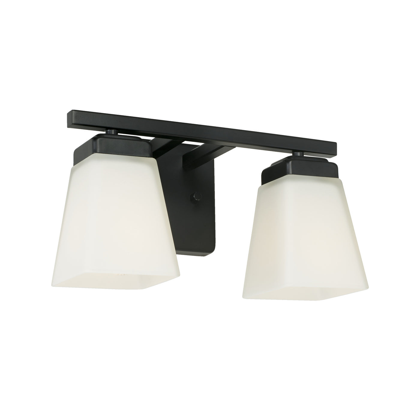 Baxley Two Light Vanity in Matte Black