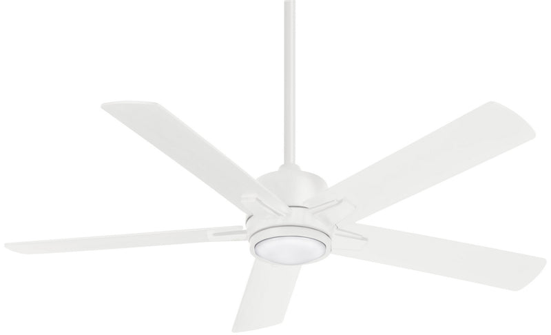 Stout 54" Ceiling Fan in Flat White